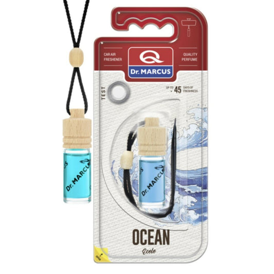 Car Air Freshener Dr Marcus Ecolo Ocean 4,5 ml Wood Crystal Fragrance Pendant 4 Pieces-0