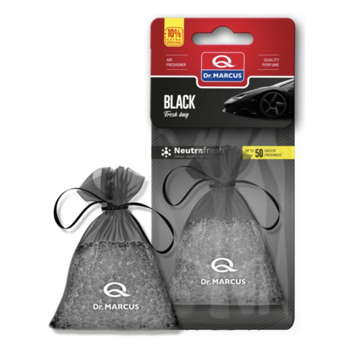 Car Air Freshener Dr Marcus Fresh Bag black Fragrance Small bag-0